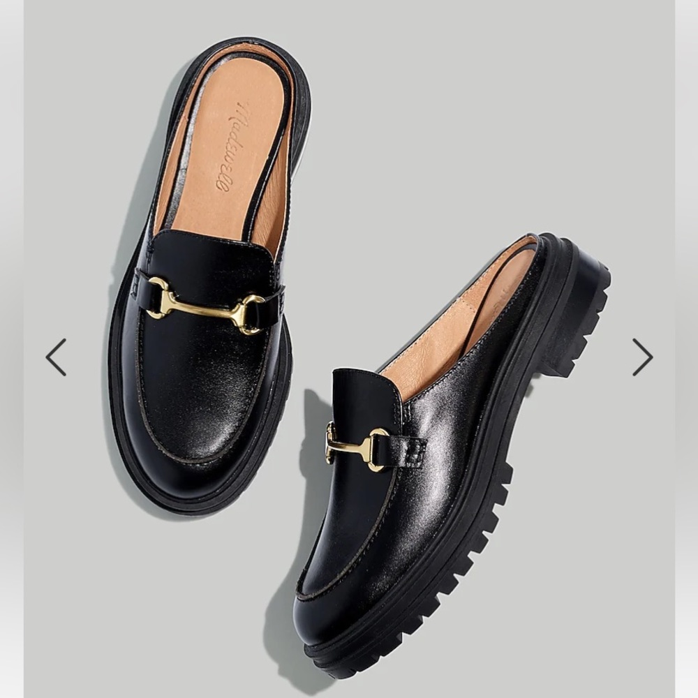 Madewell The Bradley Hardware Lugsole Loafer Mule
